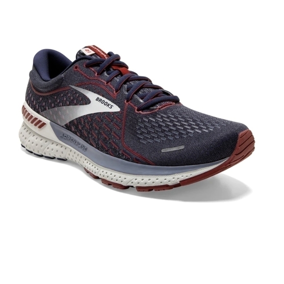 Brooks Mens Adrenaline 21 Athletic Running Sneakers shoes sz 13 Medium D - Picture 1 of 14